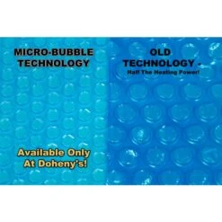 Doheny's Ultimate Clear 3200 Series Micro-Bubble Solar Cover, 8 Year Warranty, 16x40 Ft Rectangular -Swimline Store 01 new micro bubble solar.3a 12