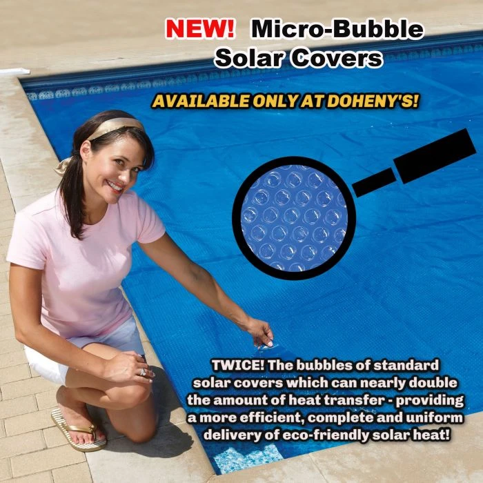 Doheny's Ultimate Clear 3200 Series Micro-Bubble Solar Cover, 8 Year Warranty, 25x50 Ft Rectangular 7 Doheny's Ultimate Clear 3200 Series Micro-Bubble Solar Cover, 8 Year Warranty, 25x50 Ft Rectangular - Image 5