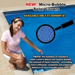 Doheny's Ultimate Clear 3200 Series Micro-Bubble Solar Cover, 8 Year Warranty, 16x34 Ft Rectangular 11 Doheny's Ultimate Clear 3200 Series Micro-Bubble Solar Cover, 8 Year Warranty, 16x34 Ft Rectangular -Swimline Store 01 new micro bubble solar 57