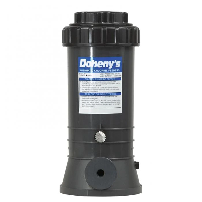 Doheny's Automatic Chlorinator/Brominator, Inground, Free-Standing 3 Doheny's Automatic Chlorinator/Brominator, Inground, Free-Standing
