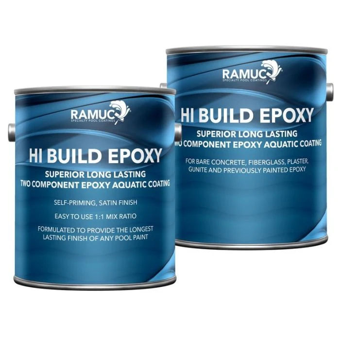 Ramuc Hi-Build Epoxy 2 Gallon Pool Paint, Blue 5 Ramuc Hi-Build Epoxy 2 Gallon Pool Paint, Blue - Image 3