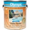 Olympic Patio Tones Deck Coating 1 Gallon, Desert Sun -Swimline Store 3552 d sq 2019