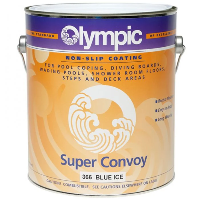 Olympic Super Convoy Non-Slip Coating 1 Gallon, Blue Ice 3 Olympic Super Convoy Non-Slip Coating 1 Gallon, Blue Ice