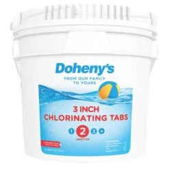 Doheny's 3 In Chlorine Tabs, 25 Lb