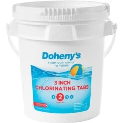 Doheny's 3 In Chlorine Tabs, 10 Lb 14 Doheny's 3 In Chlorine Tabs, 10 Lb -Swimline Store 4825 feb2023