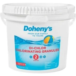 Doheny's Di-Chlor/Granular Chlorine, 25 Lb -Swimline Store 4828 feb2023