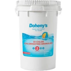 Doheny's Di-Chlor/Granular Chlorine, 50 Lb -Swimline Store 4881 feb2023