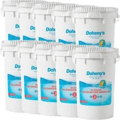 Doheny's Di-Chlor/Granular Chlorine, 500 Lb -Swimline Store 4881q10 feb2023
