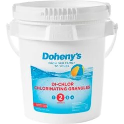 Doheny's Di-Chlor/Granular Chlorine, 10 Lb -Swimline Store 6210 feb2023