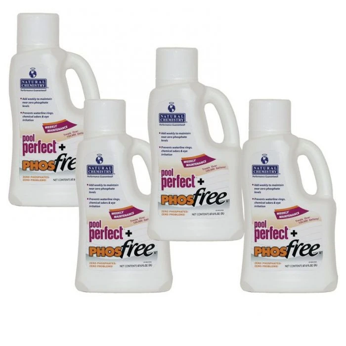 Natural Chemistry Pool Perfect + PHOSfree, (4) 2 Liter 3 Natural Chemistry Pool Perfect + PHOSfree, (4) 2 Liter