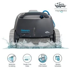 Doheny's Advantage Ultra Inground Robotic Cleaner Powered By Dolphin -Swimline Store 8469 d sq