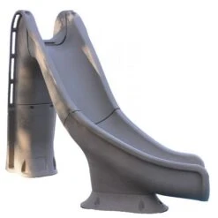 Global Pool Products Tidal Wave Pool Slide, Right Turn, Sandstone -Swimline Store 90171 b sq 3