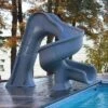 Global Pool Products Tsunami Pool Slide, Grey -Swimline Store 90173 a sq