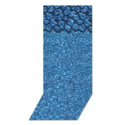 Swimline Beaded Pool Liner, 48 In Wall, 15x25 Ft Oval, 25 Gauge, Boulder Swirl