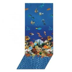 Swimline J-Hook Unibead Pool Liner, 48 In Wall, 18 Ft Round, 20 Gauge, Caribbean