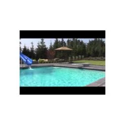 SR Smith Vortex Pool Slide, Half Tube With Ladder, Gray -Swimline Store hqdefault 50 23