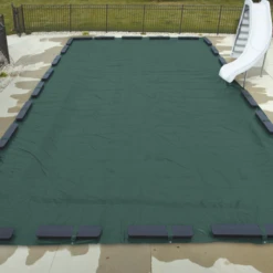 Doheny's Max-Force Riplock Winter Cover For 18x40 Ft Rectangular Pools, 16 Year Warranty