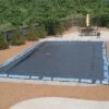 Hi-Tech Micro Mesh Winter Cover For 14x28 Ft Rectangular Pools, 8 Year Warranty, With 10 Water Bags 1 Hi-Tech Micro Mesh Winter Cover For 14x28 Ft Rectangular Pools, 8 Year Warranty, With 10 Water Bags -Swimline Store rectmmesh 16