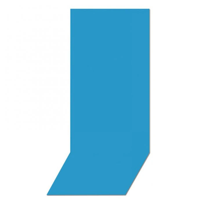 Swimline Overlap Pool Liner, 48-52 In Wall, 27 Ft Round, 20 Gauge, Solid Blue 3 Swimline Overlap Pool Liner, 48-52 In Wall, 27 Ft Round, 20 Gauge, Solid Blue