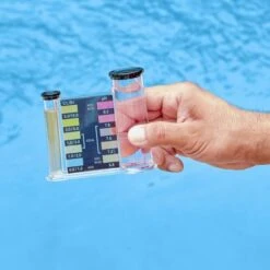 AquaChek Yellow (50) For Free Chlorine, Total Alkalinity, Cyanuric Acid (Stabilizer) & PH, 2 Pack -Swimline Store testkitsstep6 1 1